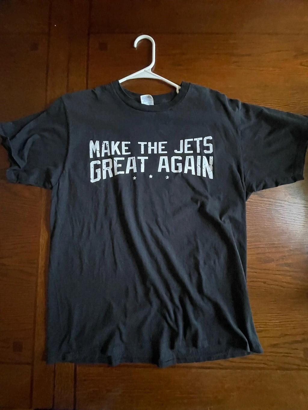 Make The Jets Great Again  T-Shirt  Size Large
