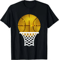 Gold Basketball Trophy MVP Award, Cool Basketball Player Tee Unisex , , , Long Sleeve Tee