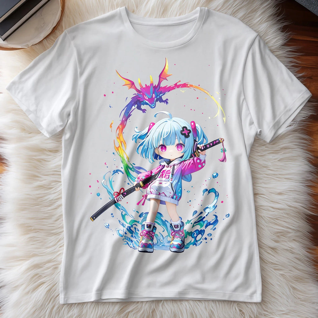 Chibi Girl Cute Kawaii 001 Anime/Manga  Adult / Childrens t shirts/t-shir cotton