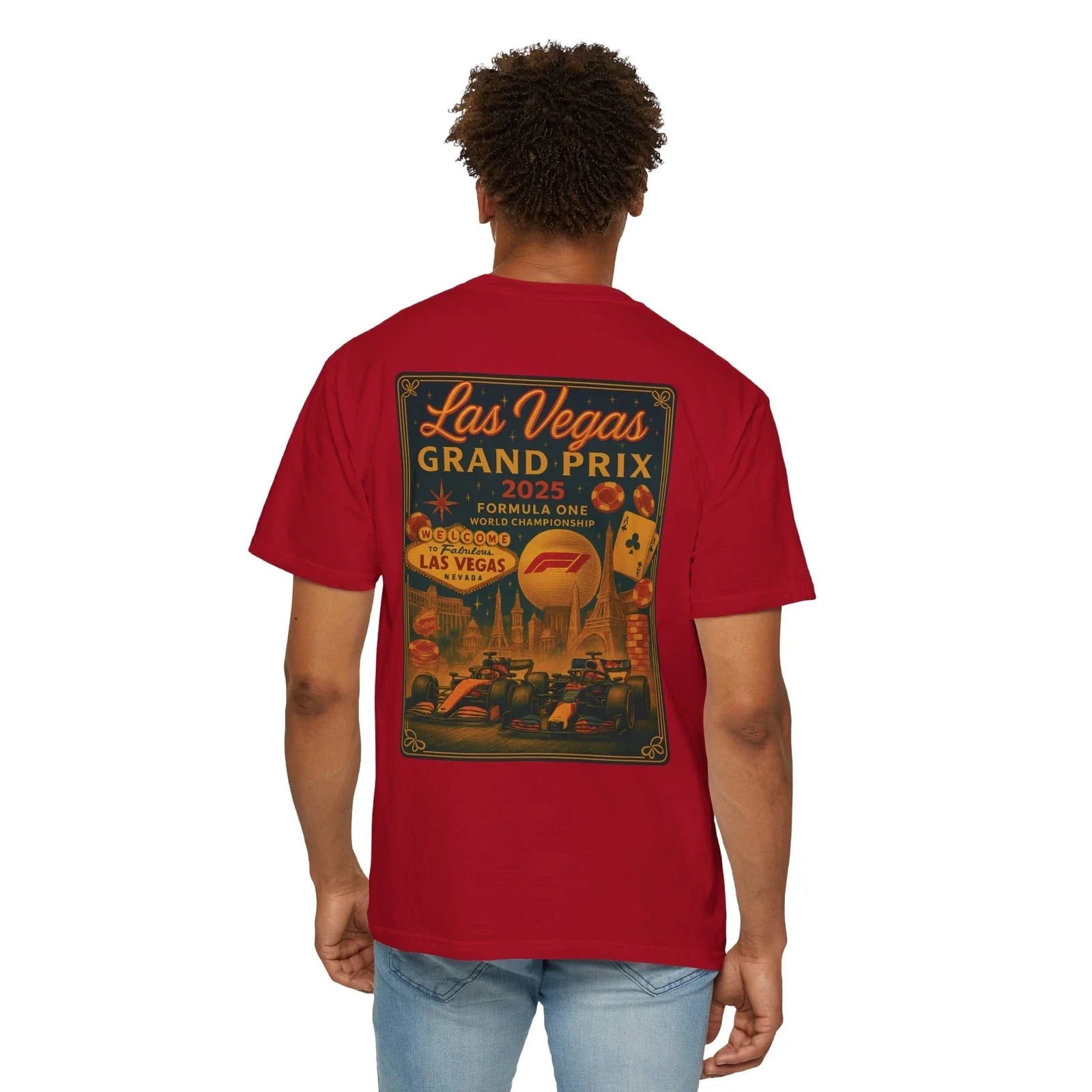 Las Vegas Grand Prix 2025 - Unisex Gift - F1 Fan Apparel - Retro Design Unisex , , , Long Sleeve Tee