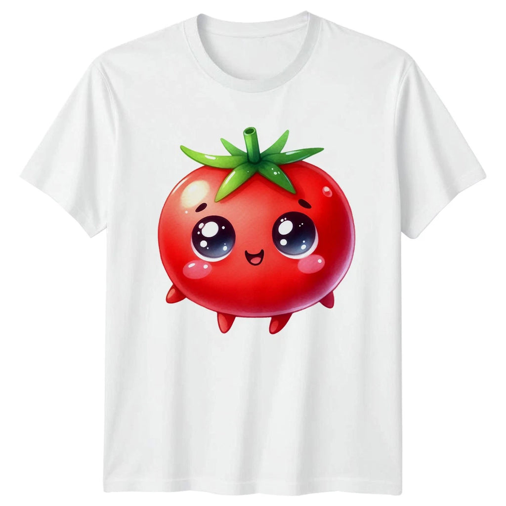Just A Happy Little Tomato T-Shirt Kawaii Vegetable Food Gardening Birthday Gift