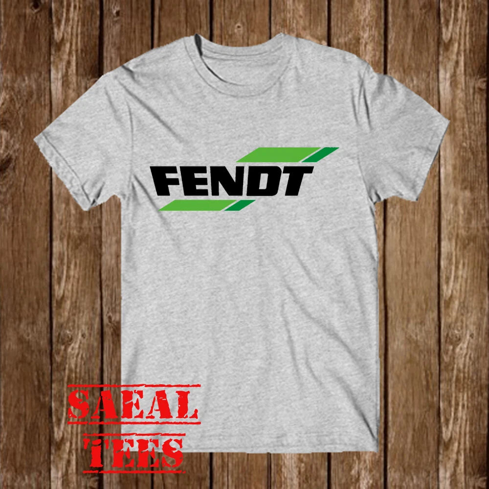 Fendt Tractor Men's Gray Size S-5XL