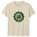 Aesthetic Watercolor Gold Mandala Womens Yoga Spiritual Gift For Her Unisex , , , Long Sleeve Tee