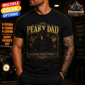 Peaky Dad Fathers Day Shirt Mafia Dad Gift Vintage Mob Boss Father Tee 2026 Unisex , , , Long Sleeve Tee