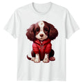 Puppy In Dogs Animals Mens Womens Tee Graphic Unisex Top -a Unisex , , , Long Sleeve Tee