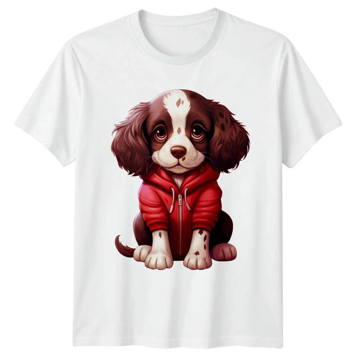 Puppy In Dogs Animals Mens Womens Tee Graphic Unisex Top -a Unisex , , , Long Sleeve Tee