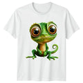 Cute Baby Chameleon Animal Unisex Graphic Tee Reptile Lover Shirt Unisex , , , Long Sleeve Tee