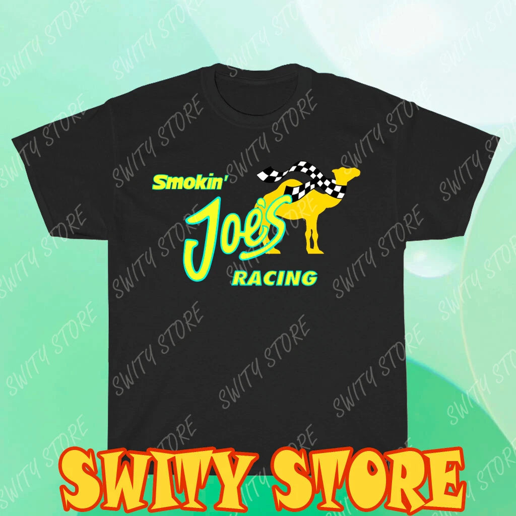 Smokin Joes Racing Men's Black T-shirt Logo T-Shirt Funny Size S to 5XL