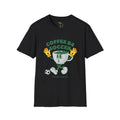 Coffee B4 Soccer T-Shirt | Unisex Softstyle Tee for Soccer Lovers |