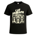 Cat Sabbath Novelty Funny Graphic Joke Men's T Shirt Funny Party Shirt Top Tee