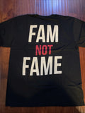 the creative cartel crew Spell Out “fam not fame “t shirt XL Unisex , , , Long Sleeve Tee