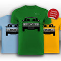 Volvo 240 1993 Front View Super Cool hand printed Unisex , , , Long Sleeve Tee