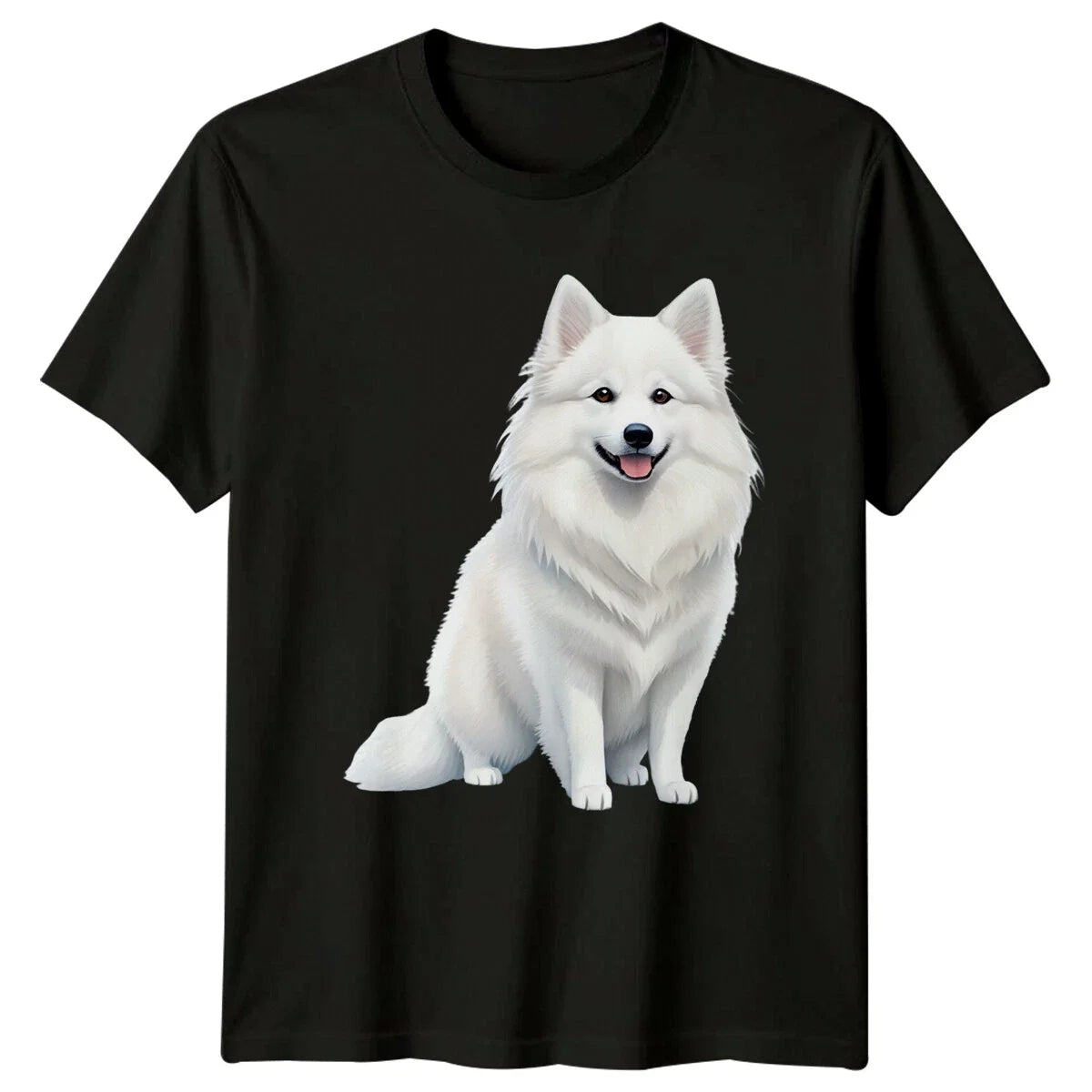 Cute White Dog Breed Pet Portrait Style Animal Lover Unisex , , , Long Sleeve Tee