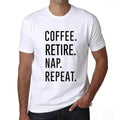 ULTRABASIC men's t-shirt coffee retreat nap rehearsal coffee remove nap