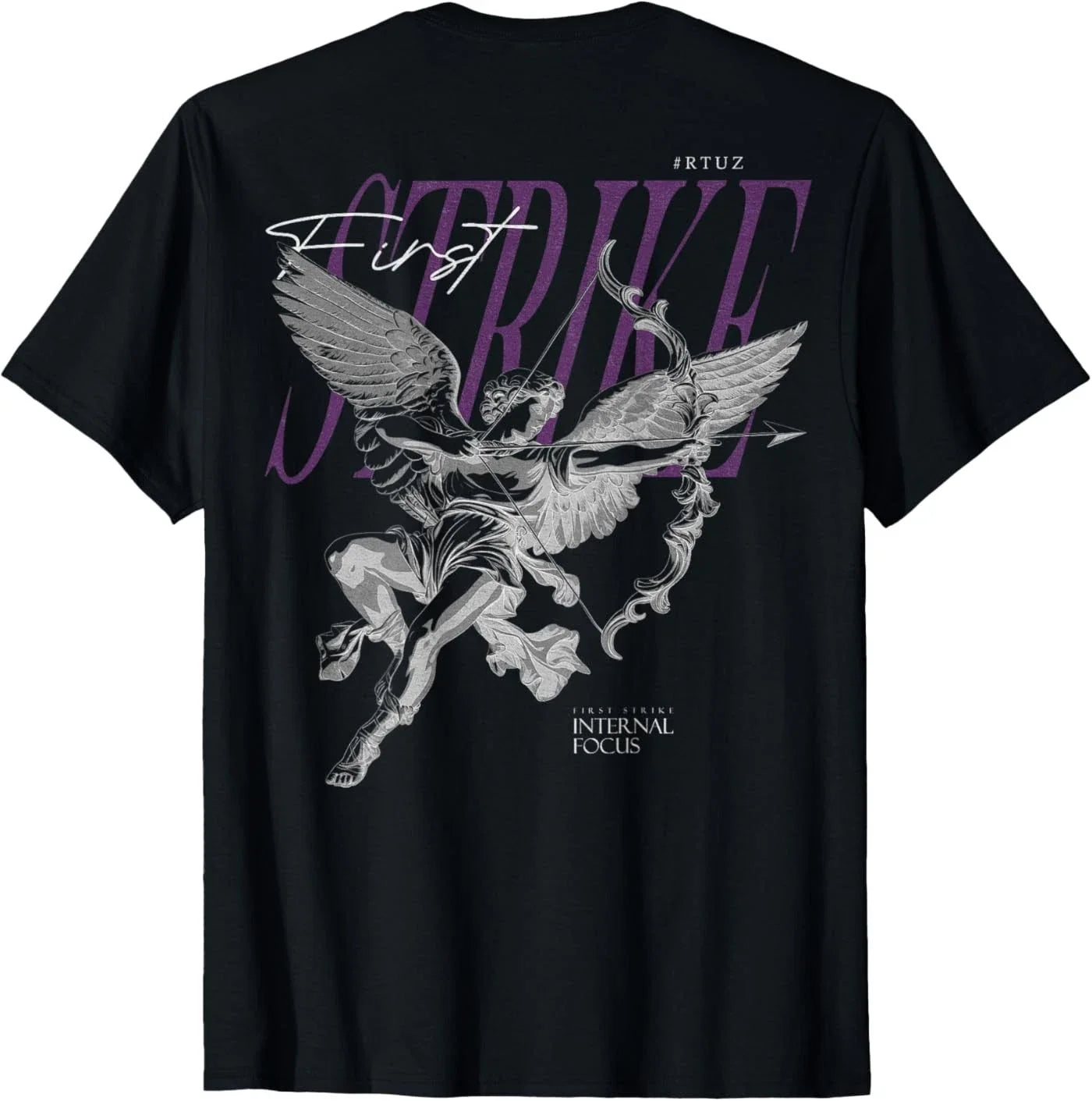 Back Print Y2K Aesthetic Streetwear Fashion Women Men Angel Unisex , , , Long Sleeve Tee