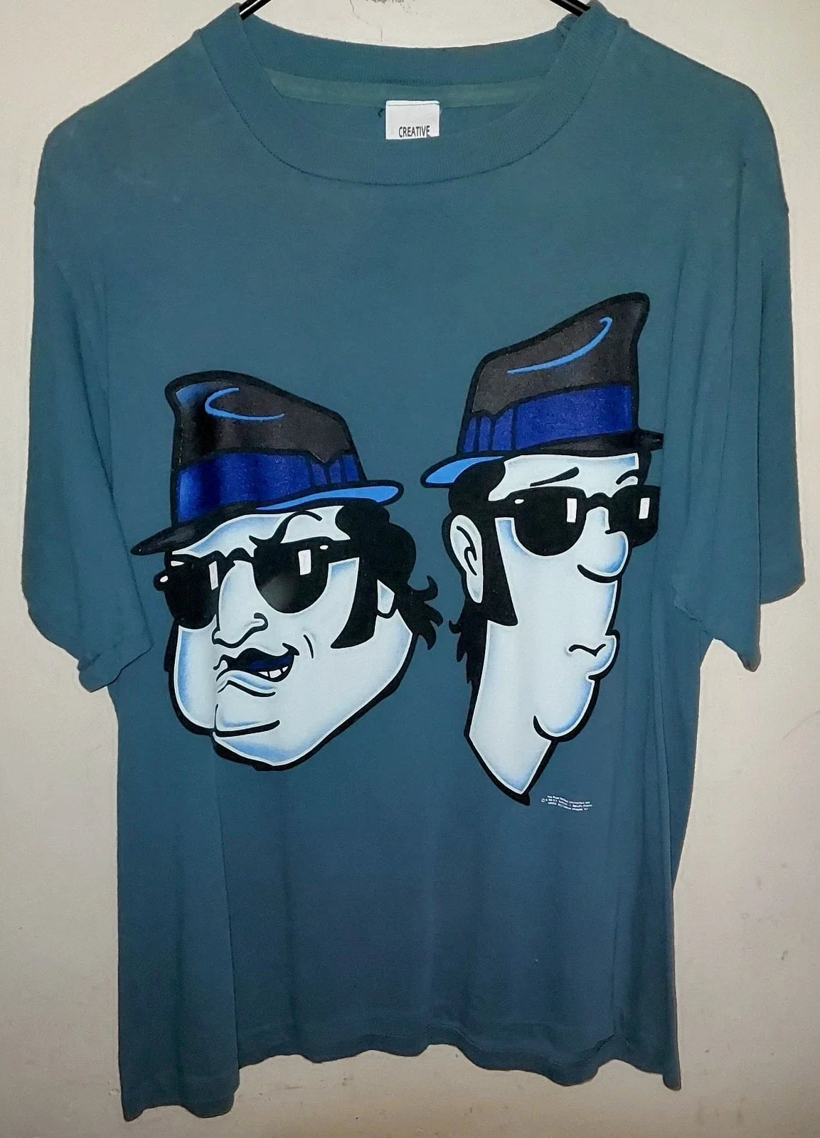 Pre-Owned Blues Brothers "Blueswear" Graphic Shirt! Adult XL. Free Shipping. Unisex , , , Long Sleeve Tee
