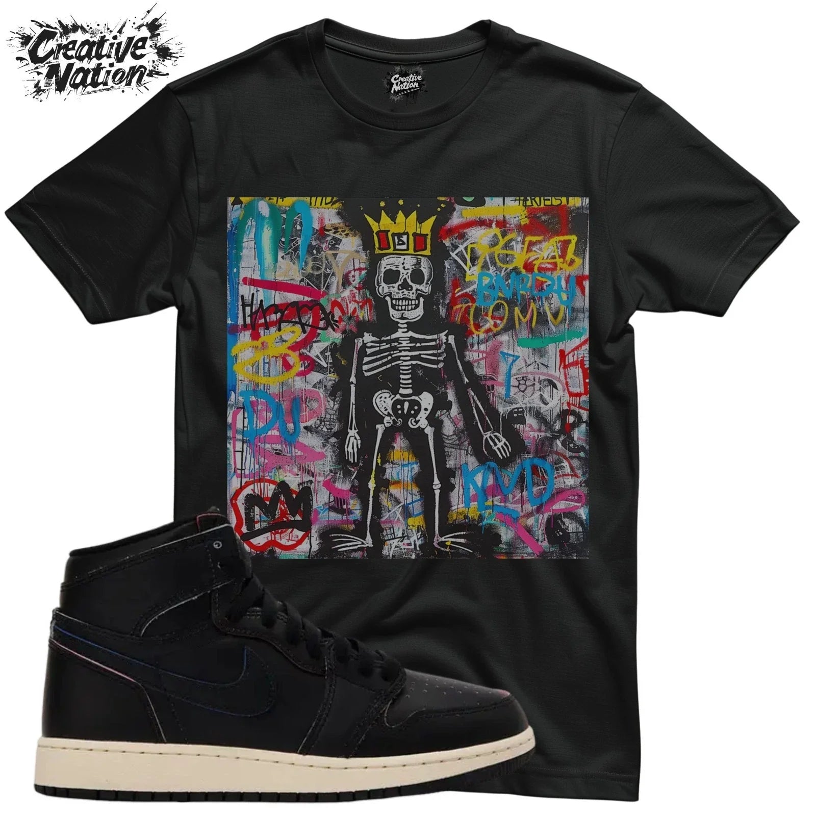 Shirt To Match 1 High OG Self Expression Unisex Tee Psychedelic Shirt Unisex , , , Long Sleeve Tee