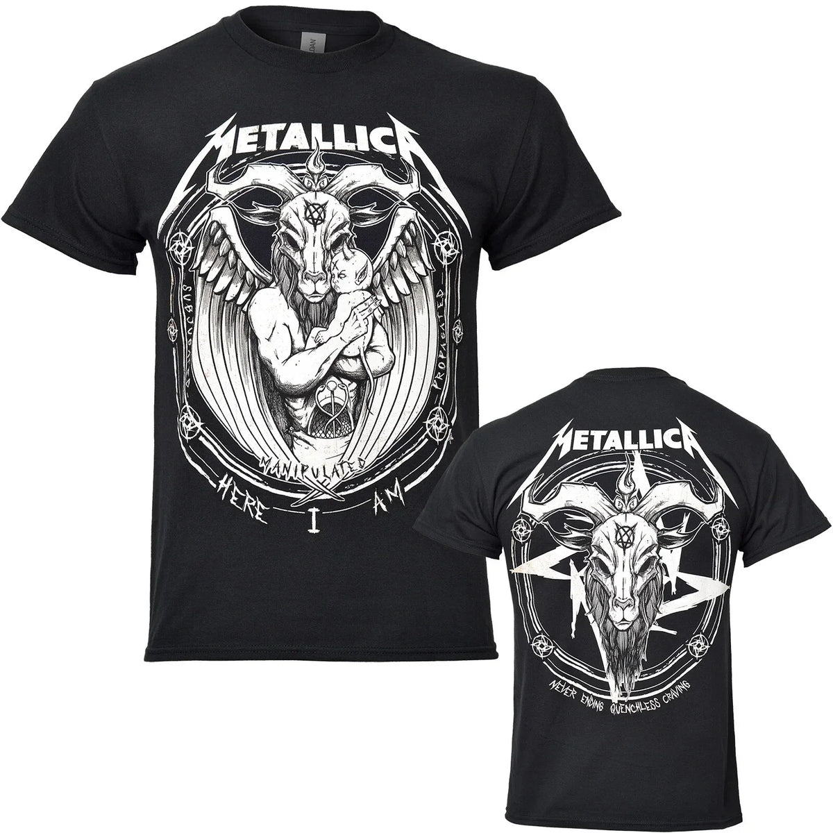 Official Metallica T Shirt Darkness Son Band Logo Black New S To XXL Unisex , , , Long Sleeve Tee