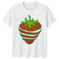 Strawberry Fruit Illustration Gift For Him And Her Unisex , , , Long Sleeve Tee