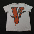 Vlone Juice Wrld Mens Small White T Shirt Y2k Hypebeast Vintage Unisex , , , Long Sleeve Tee