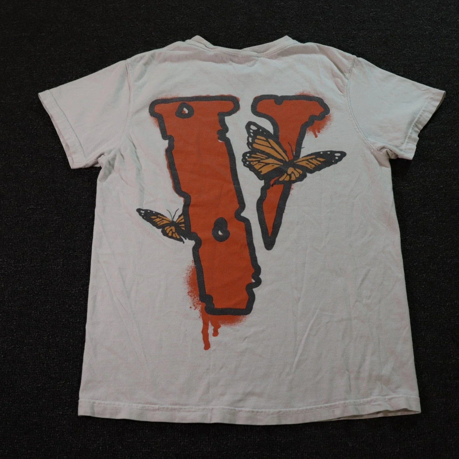 Vlone Juice Wrld Mens Small White T Shirt Y2k Hypebeast Vintage Unisex , , , Long Sleeve Tee