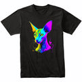 Oriental Shorthair Cat Psychedelic Cat Art Oriental Shorthair Owner Gift Unisex , , , Long Sleeve Tee