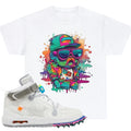 Shirt To Match White Unisex Tee Psychedelic Shirt Gift For Him Unisex , , , Long Sleeve Tee