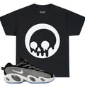 Shirt To Match Black White Unisex Tee Skull Shirt Dad Gift For Him Unisex , , , Long Sleeve Tee