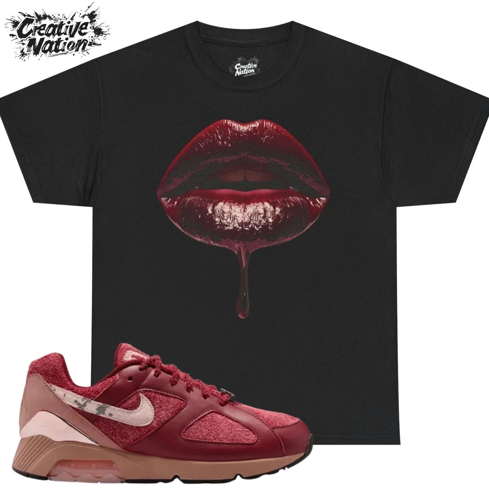 Shirt To Match Apron Records Air Max 180 Bloodline Unisex Tee Big Lips Shirt Unisex , , , Long Sleeve Tee