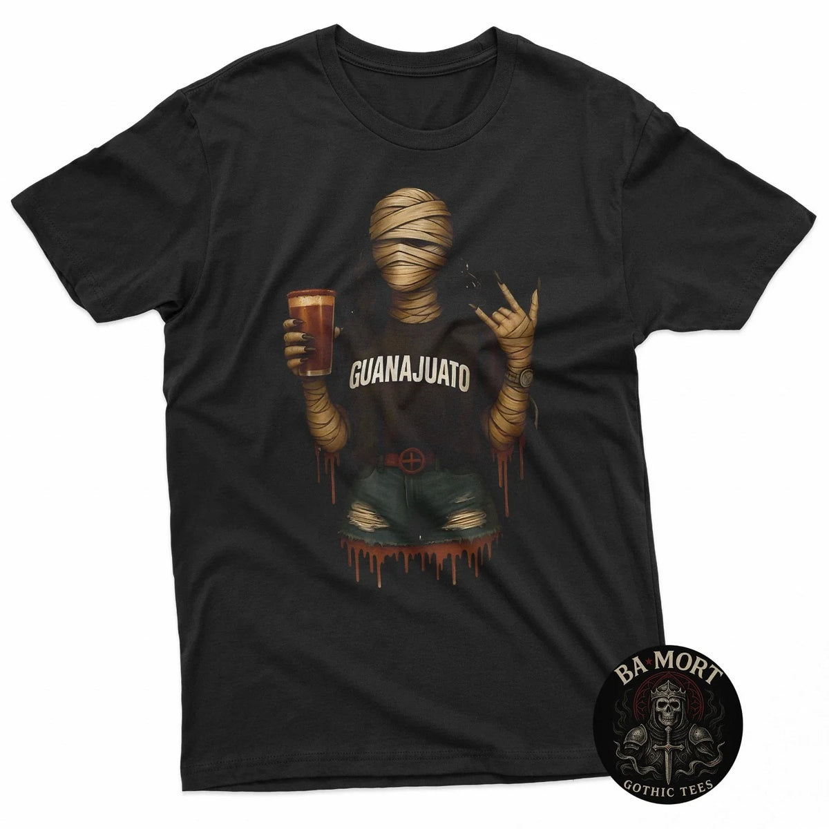 Guanajuato Mummy Girl Aesthetic Halloween Mexico Vibes Unisex , , , Long Sleeve Tee
