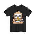 Kawaii Sloth , Sloth Eating Ramen Sloths Animals Lovers Women Men Shirt Unisex , , , Long Sleeve Tee