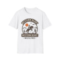 Mens Vintage Style Western Heart Cowboy , Unisex Aesthetic Graphic Tee Unisex , , , Long Sleeve Tee