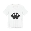 Unisex Jersey Short Sleeve Tee All Sizes Cute Retro Pixel Art Furry Paw Unisex , , , Long Sleeve Tee