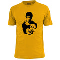 Mens Bruce Lee Silhouette V1 T Shirt Martial Arts Karate Kung Fu Unisex , , , Long Sleeve Tee