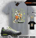 Shirt Match AM 95 Big Bubble Neon 2026 Sneaker Matching Tee Bunny Slap Bugs Lola Unisex , , , Long Sleeve Tee