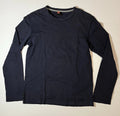 Vintage Diesel Tshirt Y2K Size Medium Sun Faded Navy Long Sleeve Unisex , , , Long Sleeve Tee
