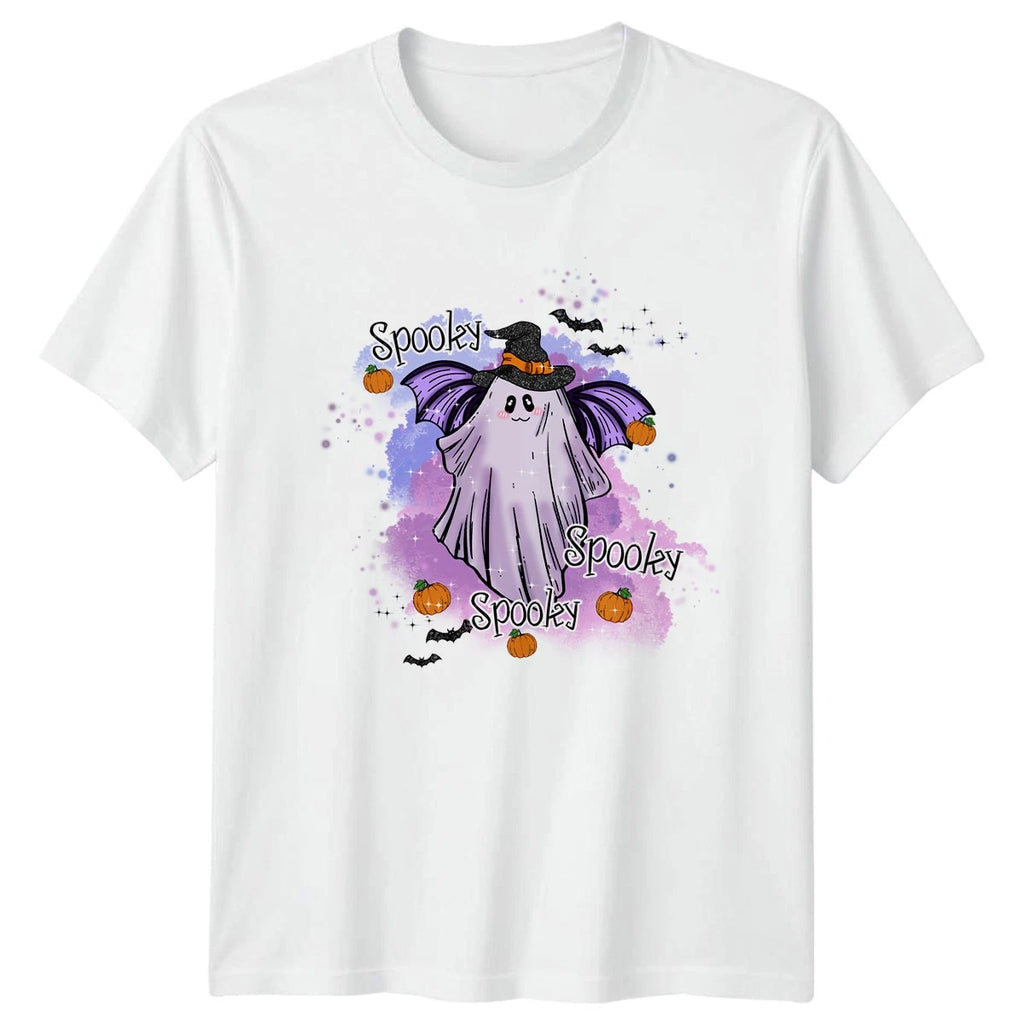 Spooky Spooky Spooky T-Shirt Kawaii Ghost Halloween Holiday Halloween Gift