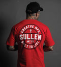 SULLEN CLOTHING CREATIVE CORP LOGO RED STANDARD (M) Unisex , , , Long Sleeve Tee