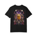Psychedelic Magic Dog Graphic Tee - Trippy Aesthetic Heavyweight Cotton Unisex , , , Long Sleeve Tee