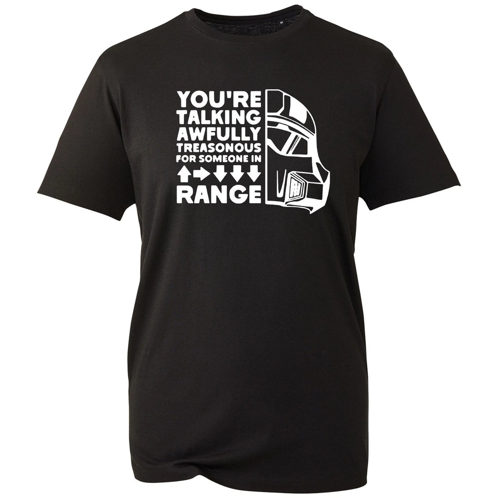 Gaming T-Shirt Funny Stratagem Slogan Unisex Black Graphic Casual Novelty Tee