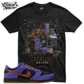 Shirt To Match SB Dunk Low Persian Violet Unisex Tee Sneaker Shirt Cool Shirt Unisex , , , Long Sleeve Tee