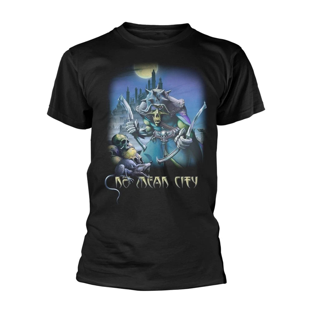RODNEY MATTHEWS - NO MEAN CITY BLACK T-Shirt X-Large