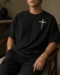 Nailed Cross Shirt Minimalist Christian Shirts for Men Jesus Shirts for Men Unisex , , , Long Sleeve Tee