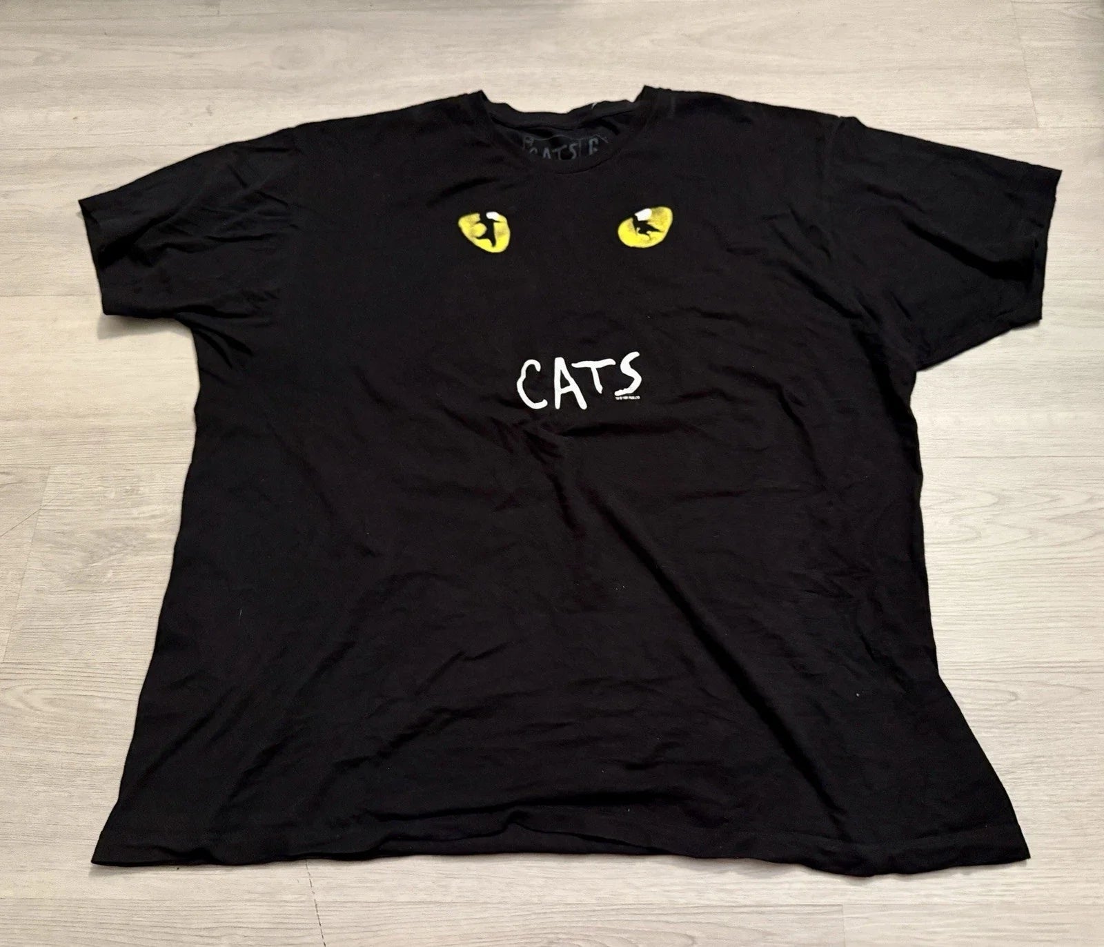 Cats Graphic Black Creative Goods 100% Cotton Unisex XXL Broadway Unisex , , , Long Sleeve Tee