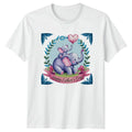 Happy Father's Day Elephant , Cute Dad Unisex , , , Long Sleeve Tee