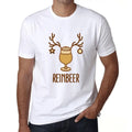 Men's Graphic T-Shirt Reinbeer Funny Christmas Eco-Friendly Limited Edition