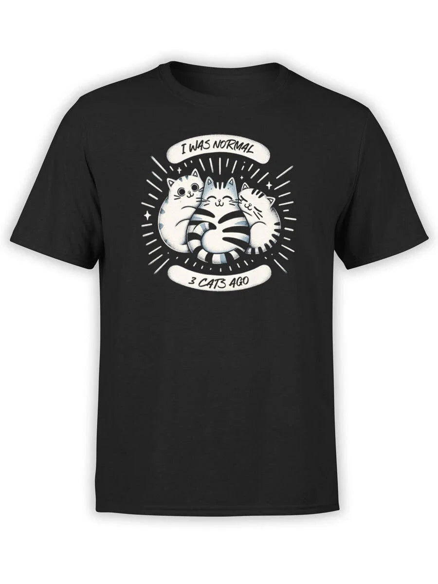 FANTUCCI Unisex | Three Cats Ago | 100% Cotton Unisex , , , Long Sleeve Tee
