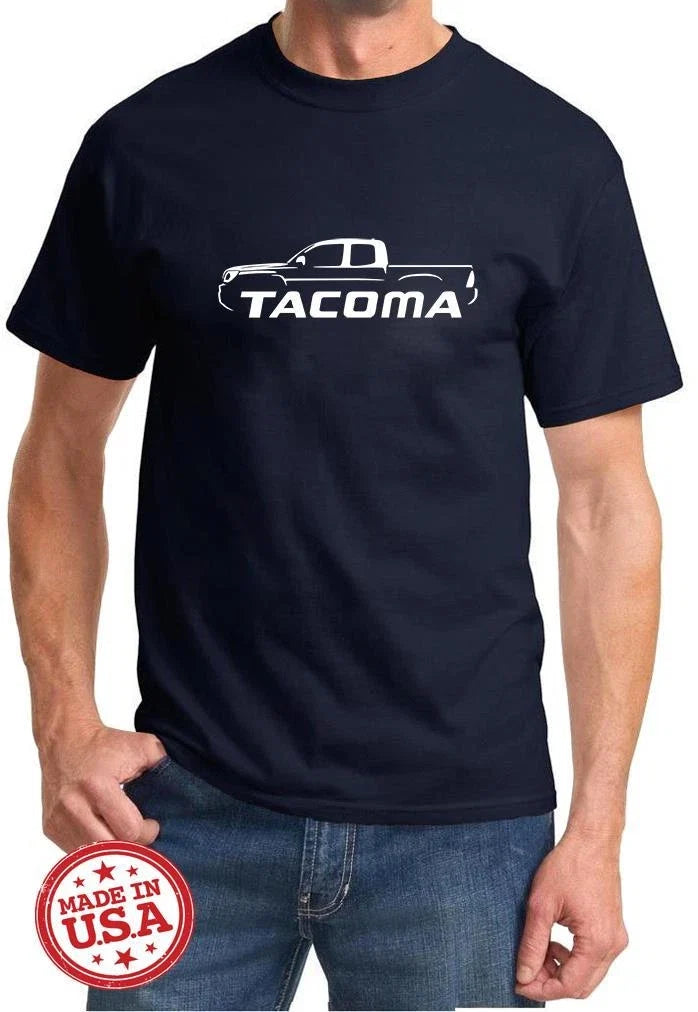 Toyota Tacoma Pickup Truck Classic Outline Design Tshirt NEW Unisex , , , Long Sleeve Tee