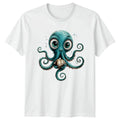 Cute Octopus Holding Shell Marine Life Gift For Him And Her Unisex , , , Long Sleeve Tee