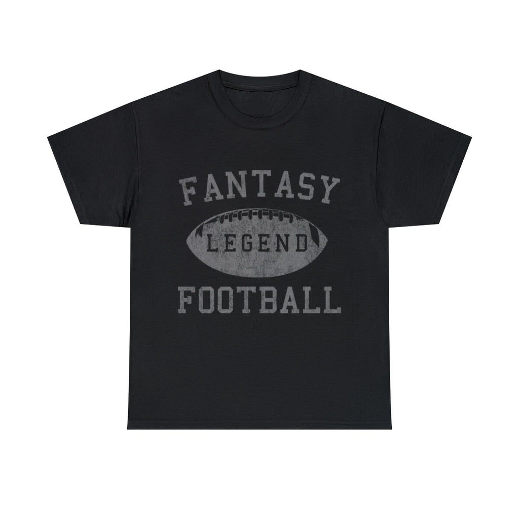 Retro Fantasy Football Legend Graphic Tee Shirt, S-5XL
